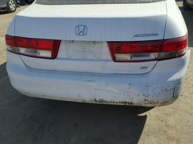 JHMCM56854C030674 - 2004 HONDA ACCORD EX WHITE photo 9