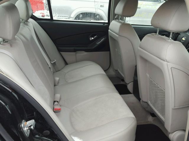 1G1ZU57N67F127491 - 2007 CHEVROLET MALIBU LTZ შავი ფოტო 6