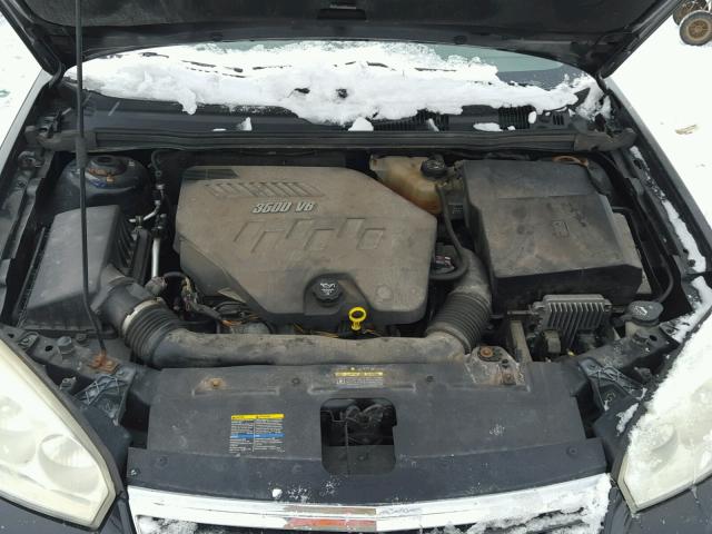 1G1ZU57N67F127491 - 2007 CHEVROLET MALIBU LTZ შავი ფოტო 7