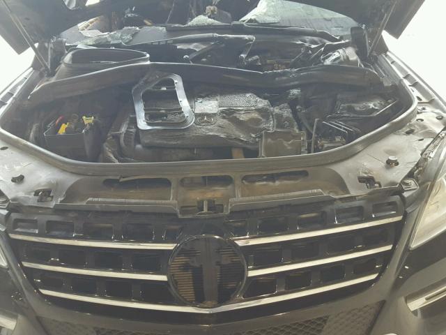 4JGDA5JB2DA257586 - 2013 MERCEDES-BENZ ML 350 BLACK photo 7