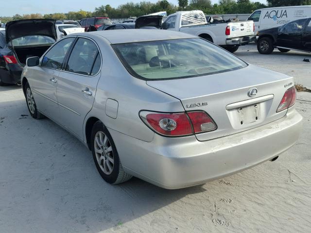 JTHBF30G620031079 - 2002 LEXUS ES 300 SILVER photo 3