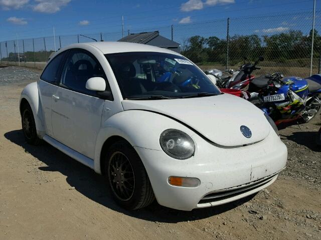 3VWBC21C5YM454688 - 2000 VOLKSWAGEN NEW BEETLE WHITE photo 1