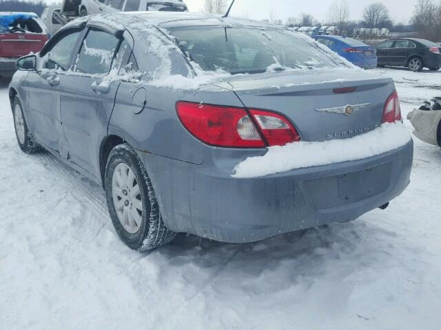 1C3LC46K27N662233 - 2007 CHRYSLER SEBRING BLUE photo 3