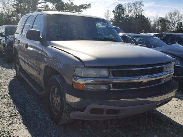 1GNEC13T81R126443 - 2001 CHEVROLET TAHOE C150 TAN photo 1