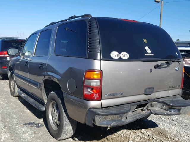 1GNEC13T81R126443 - 2001 CHEVROLET TAHOE C150 TAN photo 3