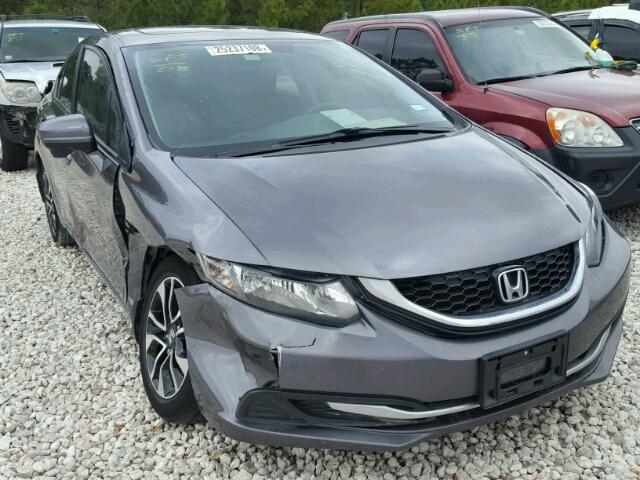 19XFB2F81EE001847 - 2014 HONDA CIVIC EX CHARCOAL photo 1