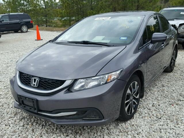 19XFB2F81EE001847 - 2014 HONDA CIVIC EX CHARCOAL photo 2