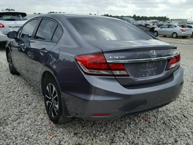 19XFB2F81EE001847 - 2014 HONDA CIVIC EX გრაფიტი ფოტო 3