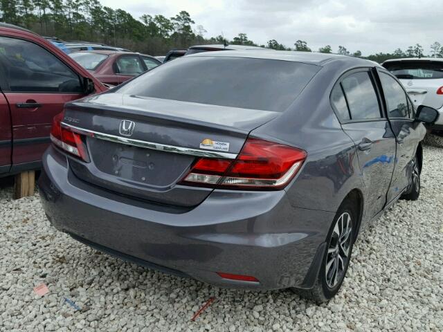 19XFB2F81EE001847 - 2014 HONDA CIVIC EX გრაფიტი ფოტო 4