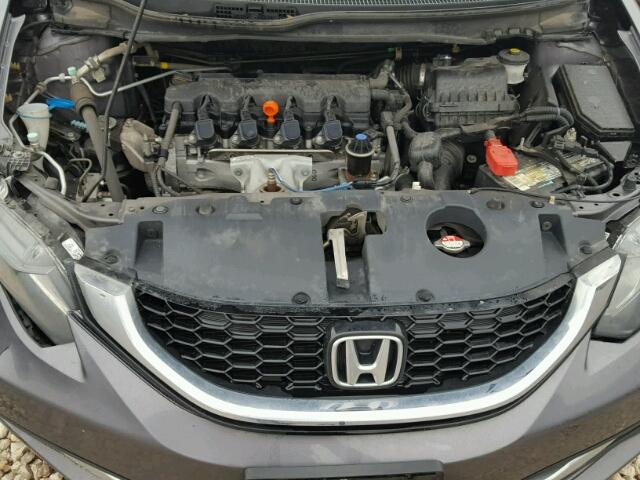 19XFB2F81EE001847 - 2014 HONDA CIVIC EX გრაფიტი ფოტო 7