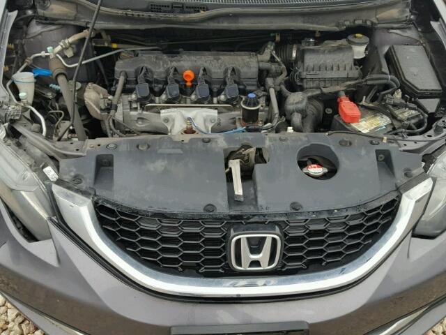 19XFB2F81EE001847 - 2014 HONDA CIVIC EX CHARCOAL photo 7