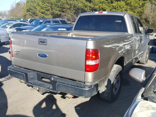 1FTRX12W64NA75210 - 2004 FORD F150 BEIGE photo 4