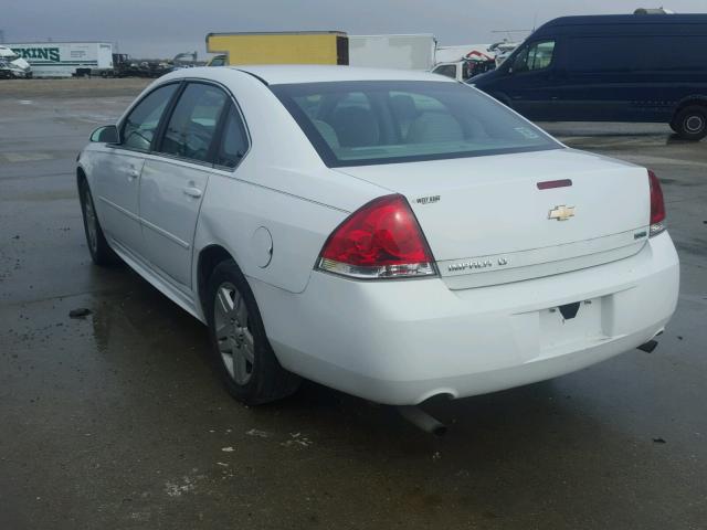 2G1WG5E32C1335798 - 2012 CHEVROLET IMPALA LT WHITE photo 3