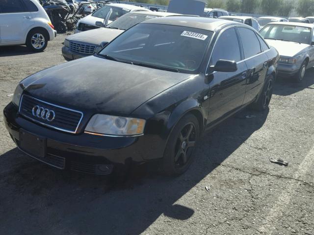 WAUCD64BX4N092630 - 2004 AUDI A6 S-LINE BLACK photo 2