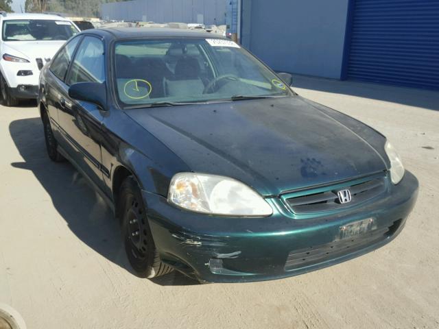 1HGEJ8245YL075239 - 2000 HONDA CIVIC EX მწვანე ფოტო 1