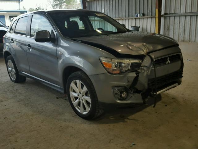 4A4AP4AUXDE006771 - 2013 MITSUBISHI OUTLANDER GRAY photo 1