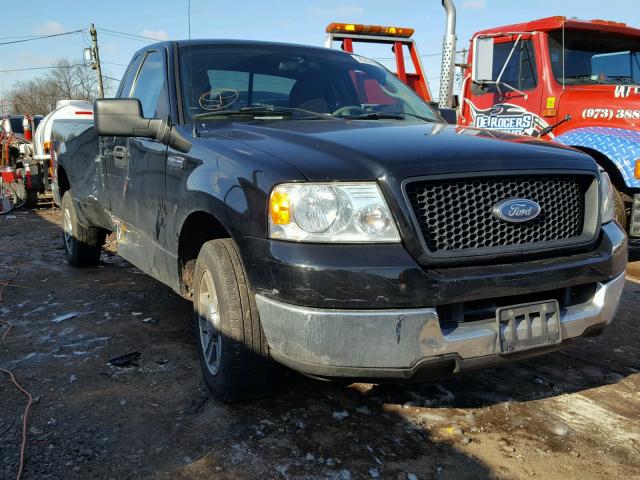 1FTPF12555NA96598 - 2005 FORD F150 BLACK photo 1