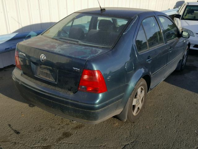 3VWSP69M62M051481 - 2002 VOLKSWAGEN JETTA GLS BLUE photo 4