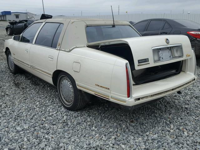 1G6KE54Y1XU802103 - 1999 CADILLAC DEVILLE DE WHITE photo 3