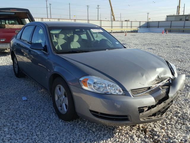 2G1WT58KX79210439 - 2007 CHEVROLET IMPALA LT SILVER photo 1