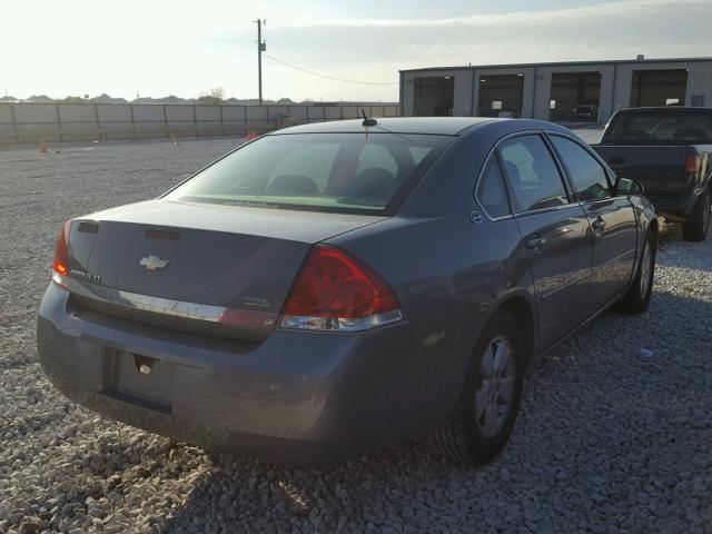 2G1WT58KX79210439 - 2007 CHEVROLET IMPALA LT SILVER photo 4