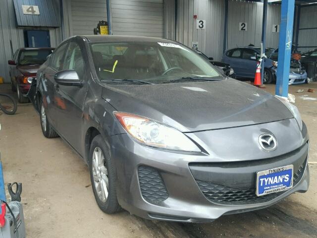 JM1BL1V7XD1762344 - 2013 MAZDA 3 I GRAY photo 1