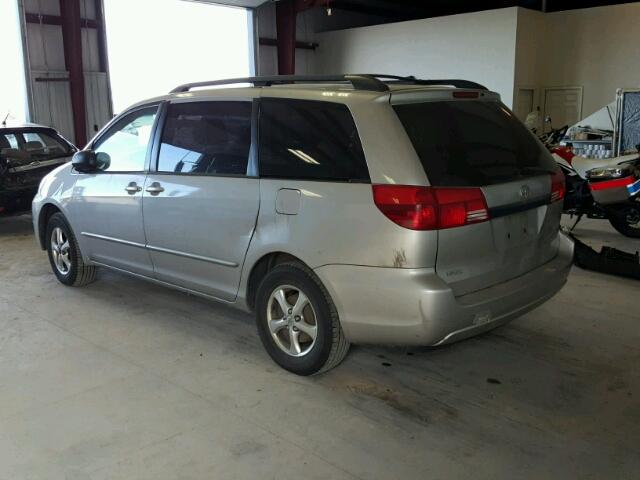 5TDZA23C34S026438 - 2004 TOYOTA SIENNA CE GRAY photo 3