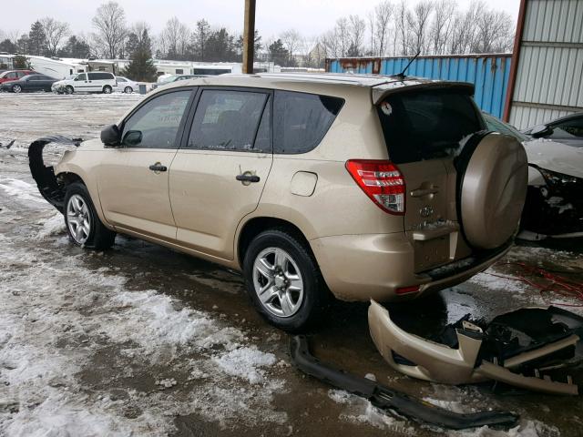 JTMBF33V495002348 - 2009 TOYOTA RAV4 GOLD photo 3