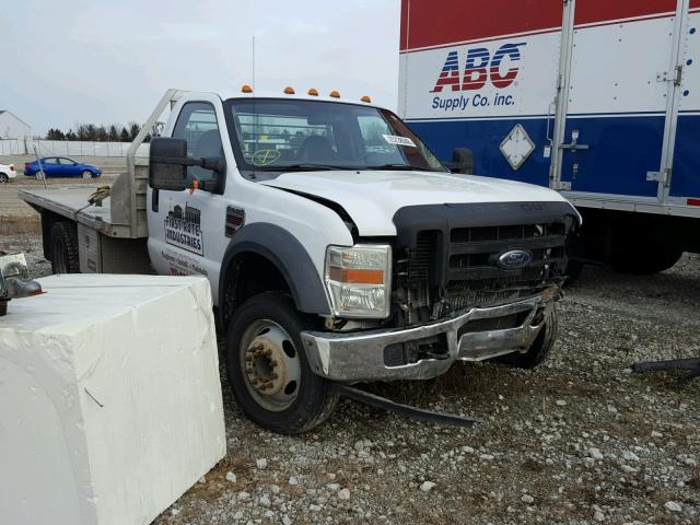 1FDXF46RX8EC11114 - 2008 FORD F450 SUPER WHITE photo 1