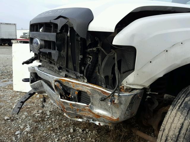 1FDXF46RX8EC11114 - 2008 FORD F450 SUPER WHITE photo 9