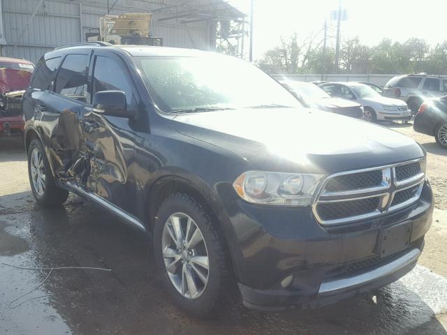 1D4RD4GG9BC666929 - 2011 DODGE DURANGO CR BLACK photo 1