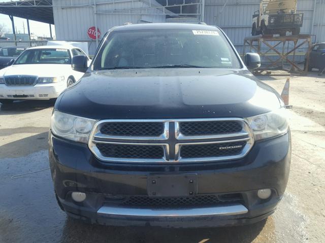 1D4RD4GG9BC666929 - 2011 DODGE DURANGO CR BLACK photo 9