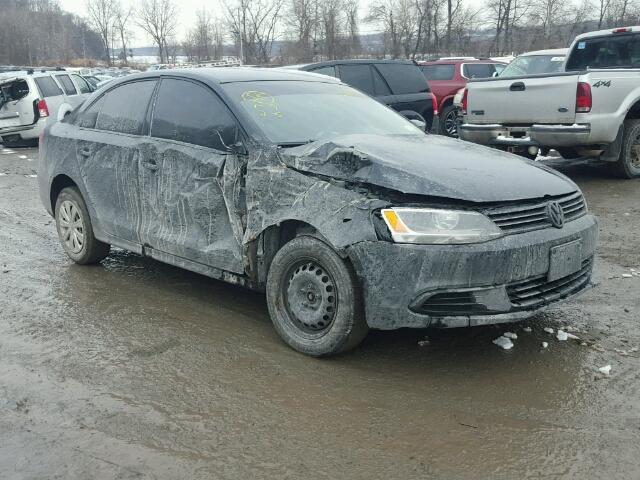 3VW1K7AJ2DM256431 - 2013 VOLKSWAGEN JETTA BASE 黑色 照片 1