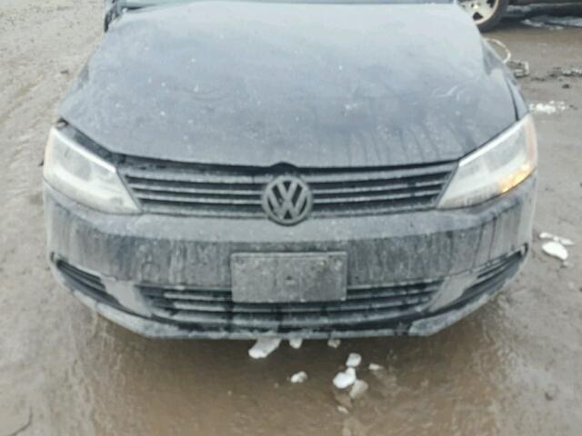 3VW1K7AJ2DM256431 - 2013 VOLKSWAGEN JETTA BASE 黑色 照片 7