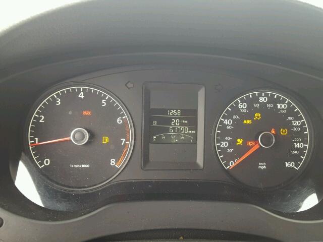 3VW1K7AJ2DM256431 - 2013 VOLKSWAGEN JETTA BASE 黑色 照片 8