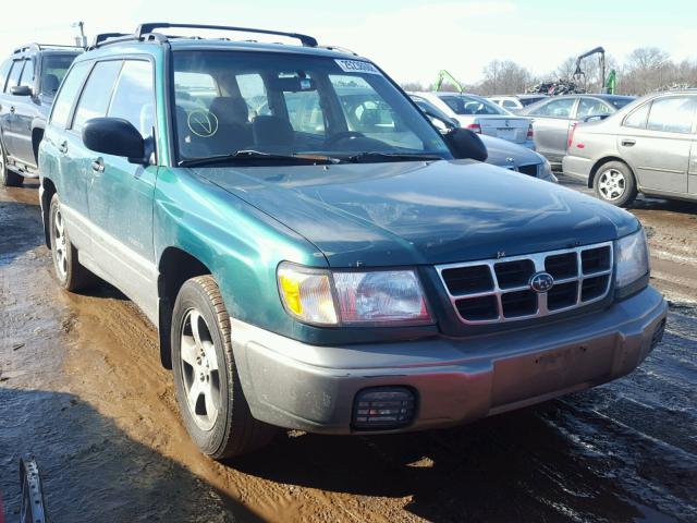 JF1SF6550XH701248 - 1999 SUBARU FORESTER S GREEN photo 1