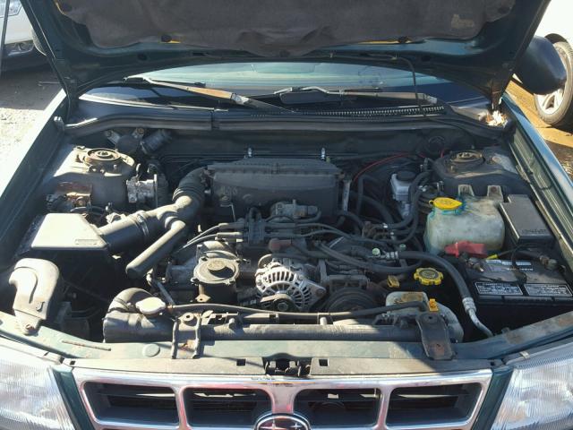 JF1SF6550XH701248 - 1999 SUBARU FORESTER S მწვანე ფოტო 7