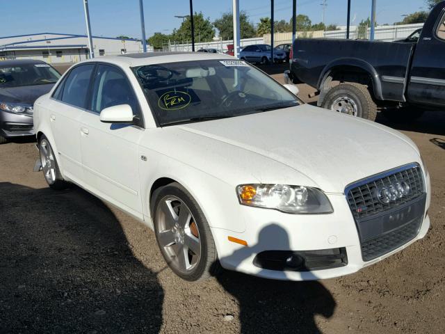 WAUEF78E16A227680 - 2006 AUDI A4 S-LINE WHITE photo 1