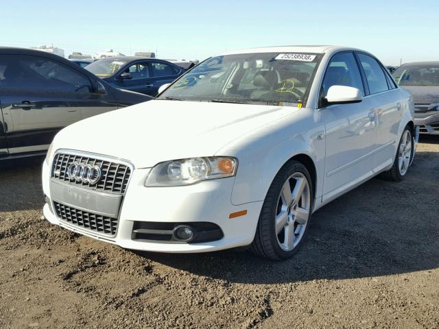 WAUEF78E16A227680 - 2006 AUDI A4 S-LINE WHITE photo 2