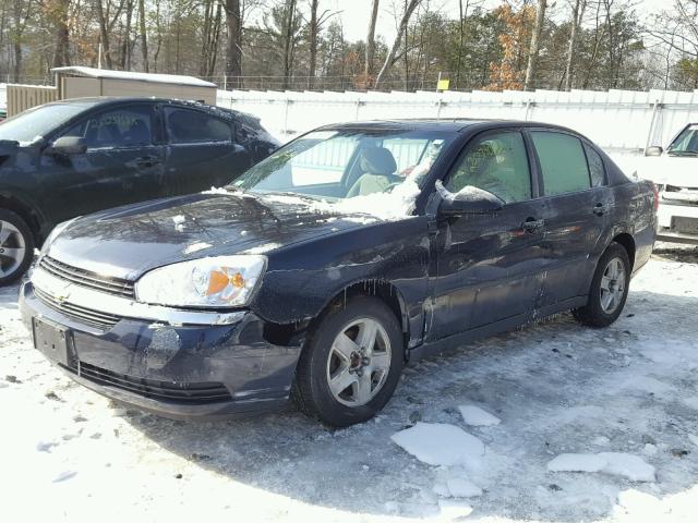 1G1ZT52895F242975 - 2005 CHEVROLET MALIBU LS BLUE photo 2