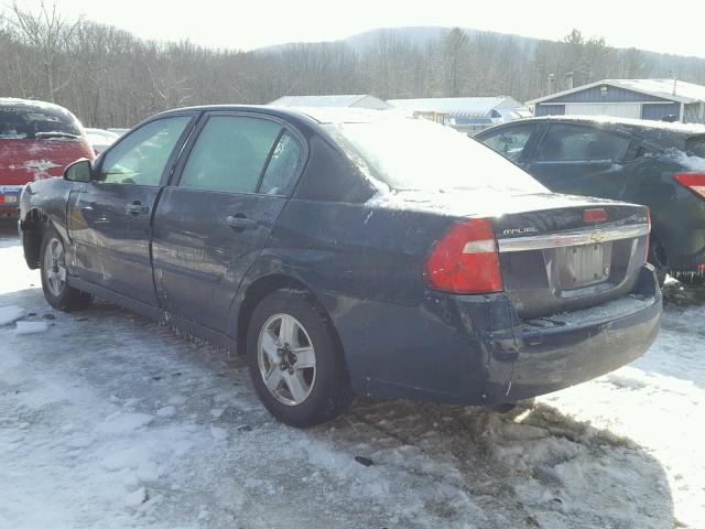1G1ZT52895F242975 - 2005 CHEVROLET MALIBU LS 蓝色 照片 3