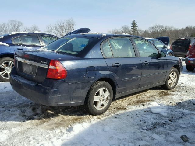 1G1ZT52895F242975 - 2005 CHEVROLET MALIBU LS 蓝色 照片 4