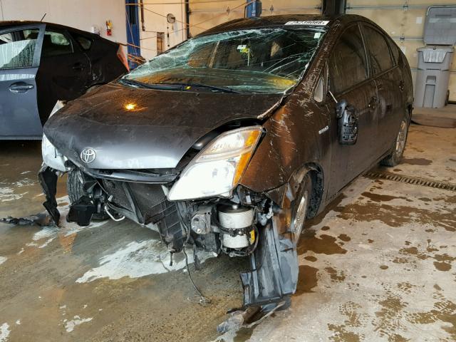 JTDKB20U773251687 - 2007 TOYOTA PRIUS GRAY photo 2