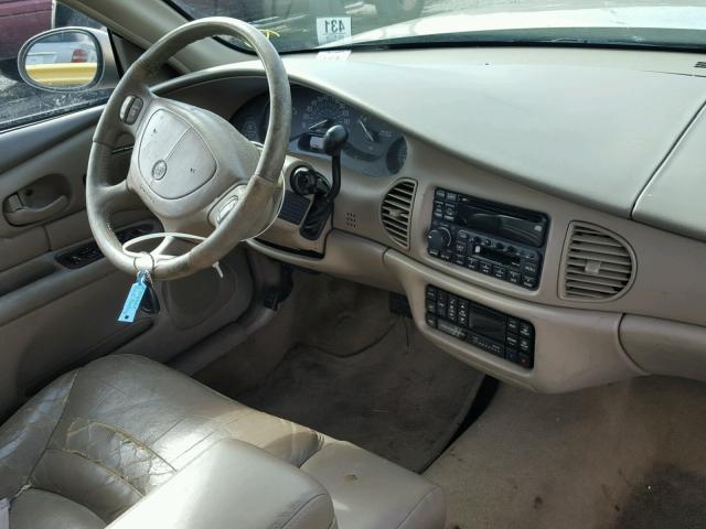 2G4WY55J0Y1291595 - 2000 BUICK CENTURY LI BEIGE photo 9