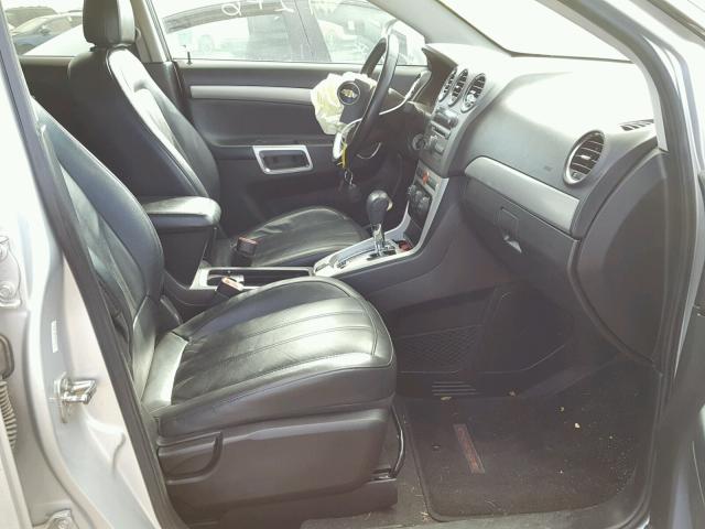 3GNFL4E55CS612227 - 2012 CHEVROLET CAPTIVA SP SILVER photo 5