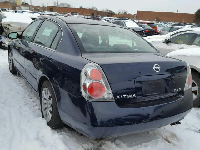 1N4AL11D36N328176 - 2006 NISSAN ALTIMA S BLUE photo 3