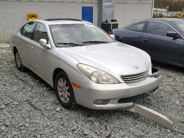 JTHBF30G220015901 - 2002 LEXUS ES 300 SILVER photo 1