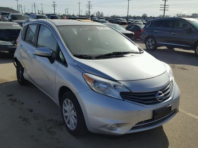 3N1CE2CP4FL406087 - 2015 NISSAN VERSA NOTE SILVER photo 1