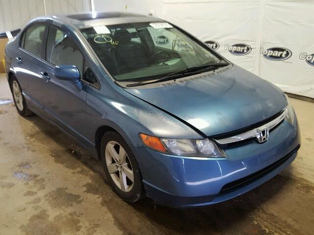 2HGFA16988H518580 - 2008 HONDA CIVIC EXL BLUE photo 1