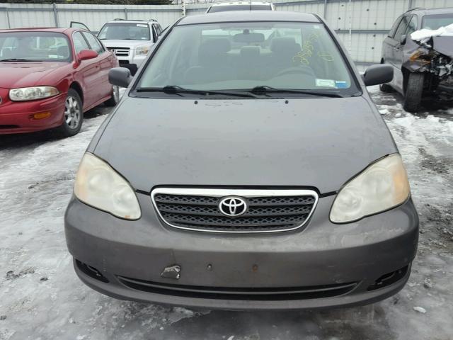 2T1BR32E95C439932 - 2005 TOYOTA COROLLA CE GRAY photo 9